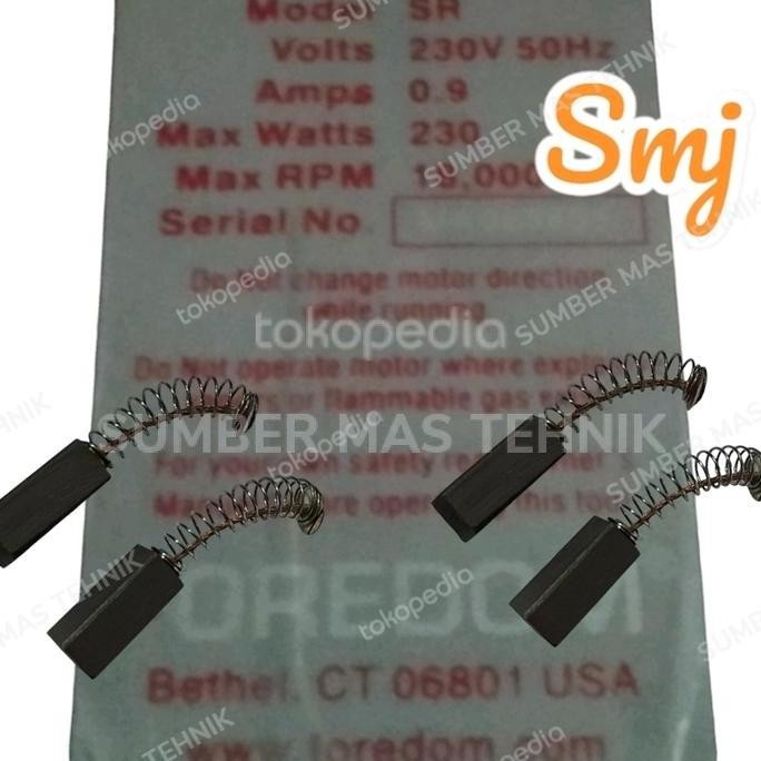 Baru (1) karbon brush foredom sr bolak balik carbon brush foredom sr kw spul sr sumbermte Segera Dap