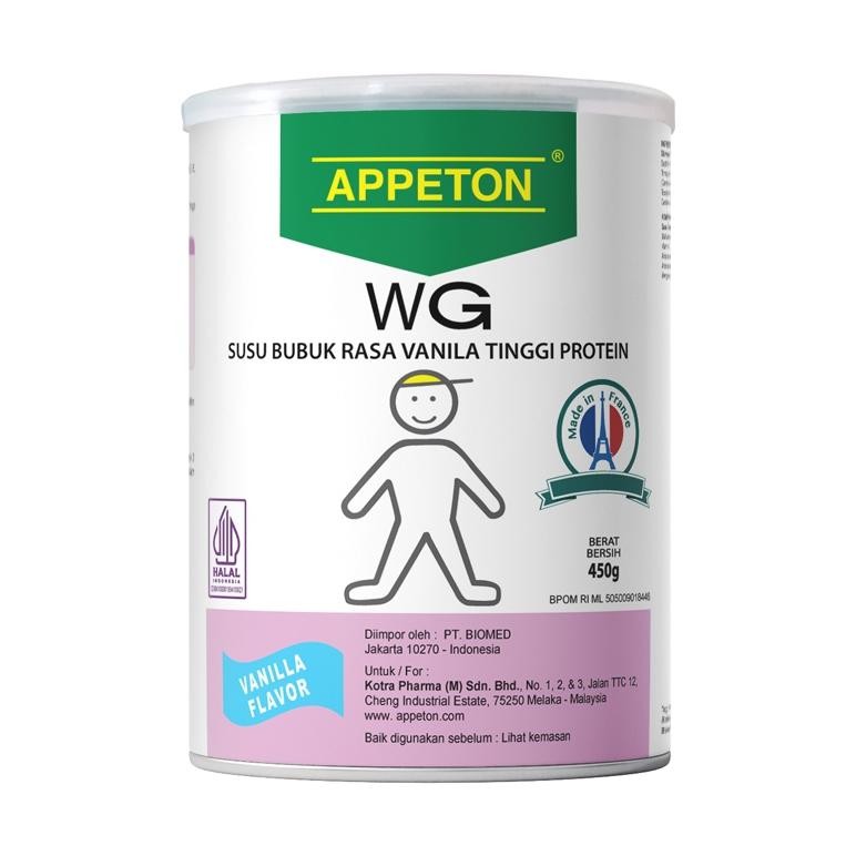 

Siap Kirim Appeton Weight Gain Child Susu Penambah Berat Badan Anak 450gr Rasa Vanilla