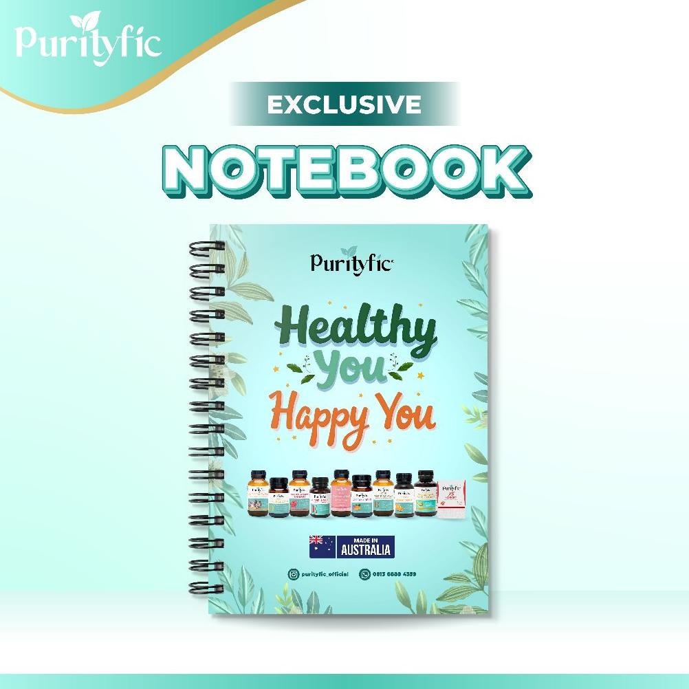 

Siap Kirim Notebook Aesthetic Eksklusif - Healthy You Happy You | Buku Catatan Motif Lucu