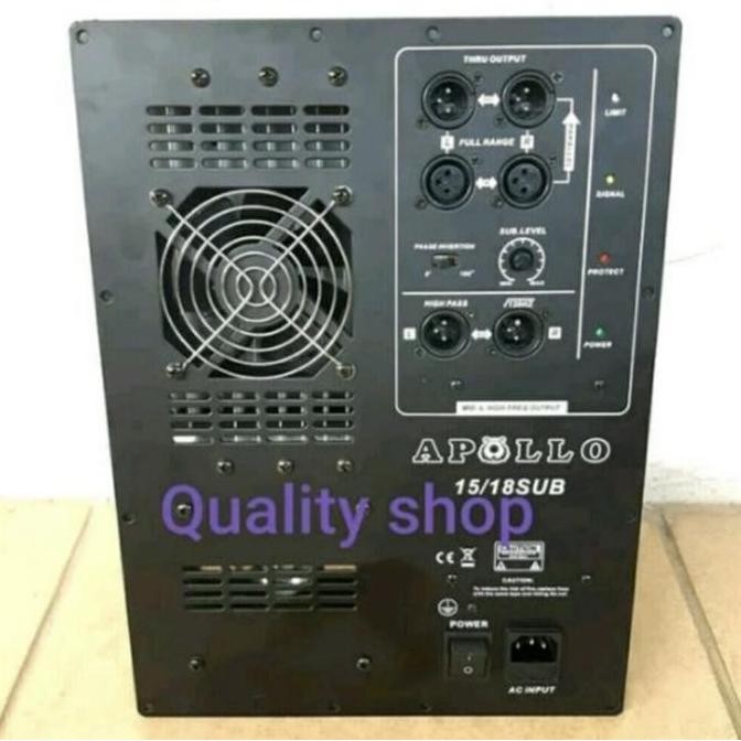 JB POWER Kit Subwoofer APOLLO 15-18 inch 1200watt None