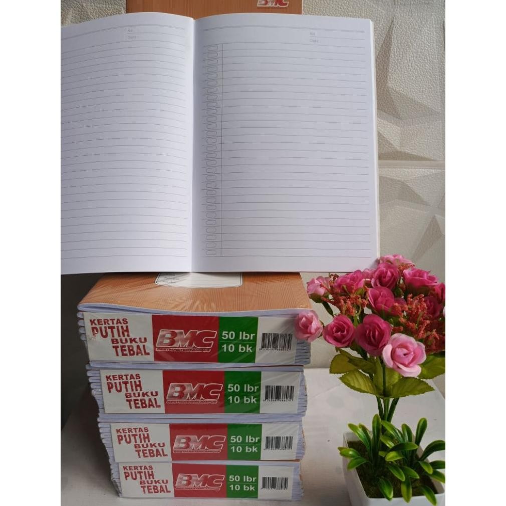 

Siap Kirim Buku Tulis BMCampus Motif Kraft Isi 50 Lembar 1 Pack 10 Buku
