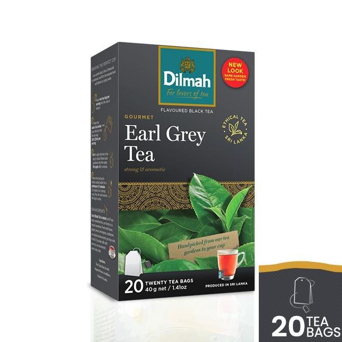 

tersedia dilmah teh celup earl grey - gourmet tea premium 25 sachet