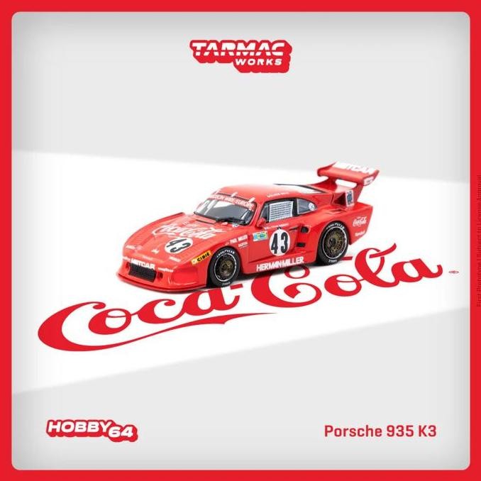 T64-079-81LM43 - TARMAC WORKS 1/64 Porsche 935 K3 24h of Le Mans 1981 Bob Akin / Paul Miller / Craig