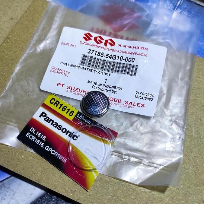 Batere Kunci Remote Cr1616 Semua Ertiga Original Suzuki