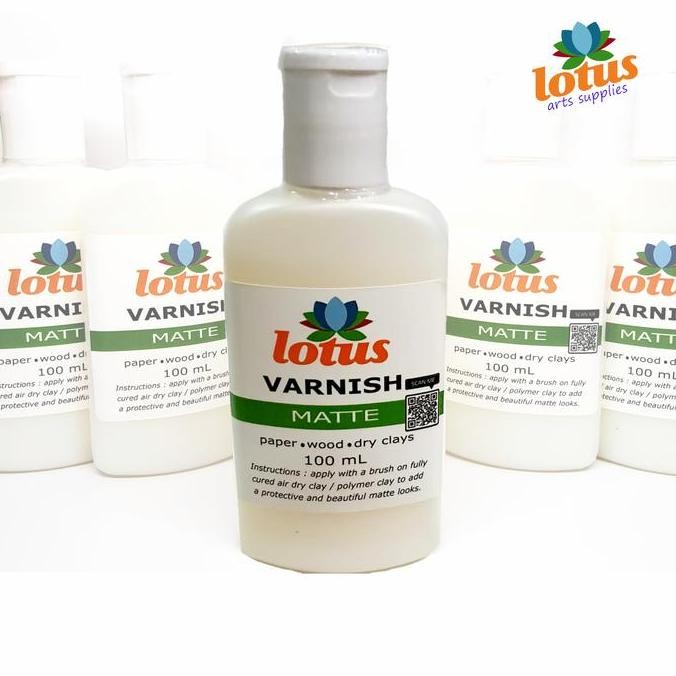 

Lotus Varnish Decoupage Matte 100Ml For Dry Clay, Wood, Polymer, Paper