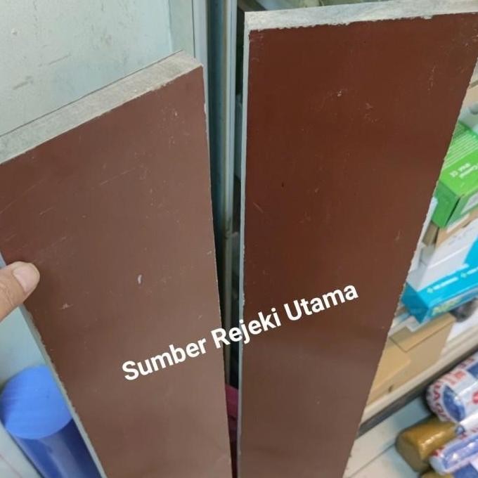 

Ebonit Sheet / Pertinax Lembaran 10Mm X 5Cm X 75Cm