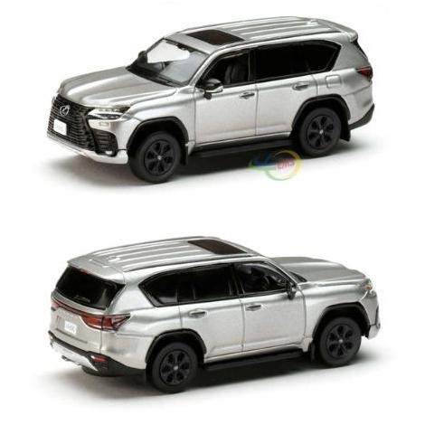 HJ643061T - Hobby Japan 1/64 LEXUS LX600 OFFROAD Titanium