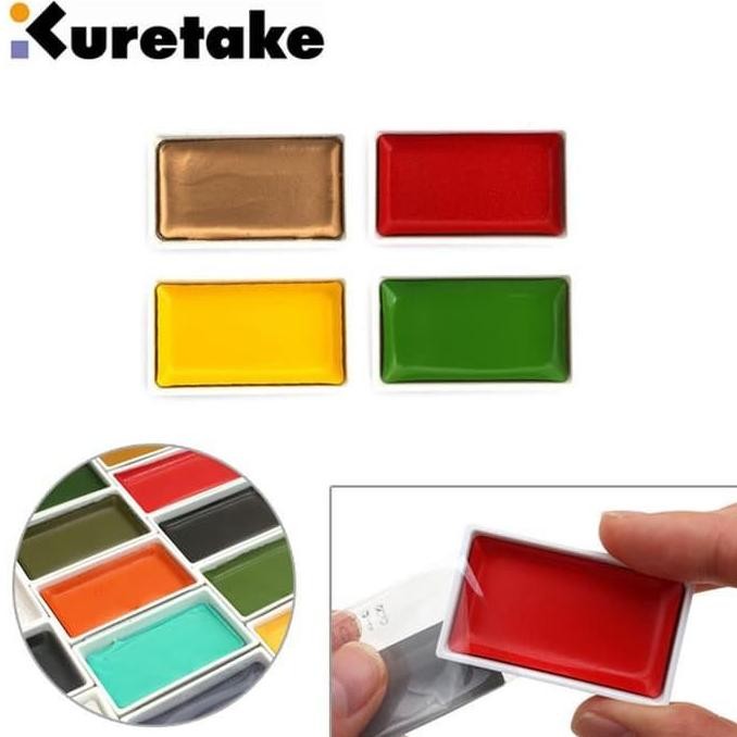 

Zig Water Colour Cat Air Gansai Tambi Single Pan Mc21