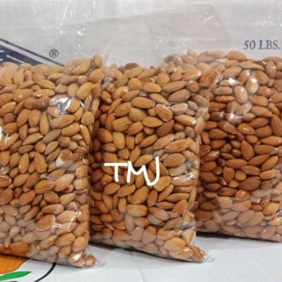 

Berkualitas! KACANG ALMOND PANGGANG KUPAS PREMIUM 500gr (ROASTED) ..
