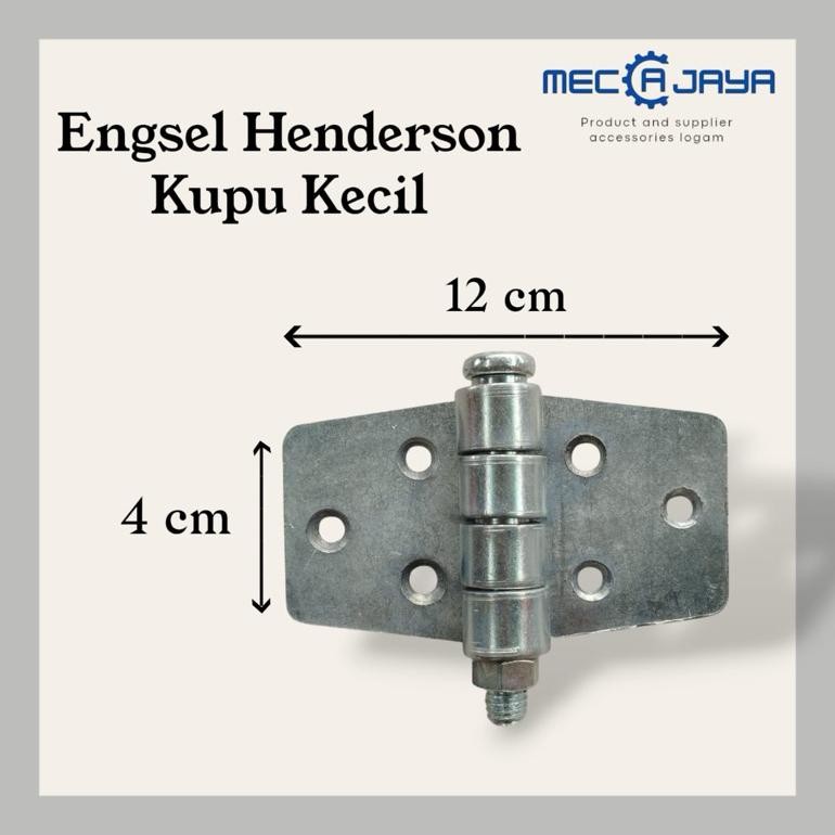 (Terbaru) Engsel Henderson kupu kecil // Engsel pintu lipat // Engsel pintu pagar (Terlaris)