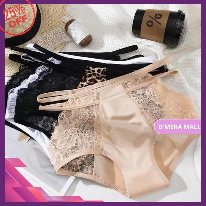 LUCKYMM UNDERWEAR CELANA DALAM WANITA / CANCUT WANITA 1 BERKUALIAS 