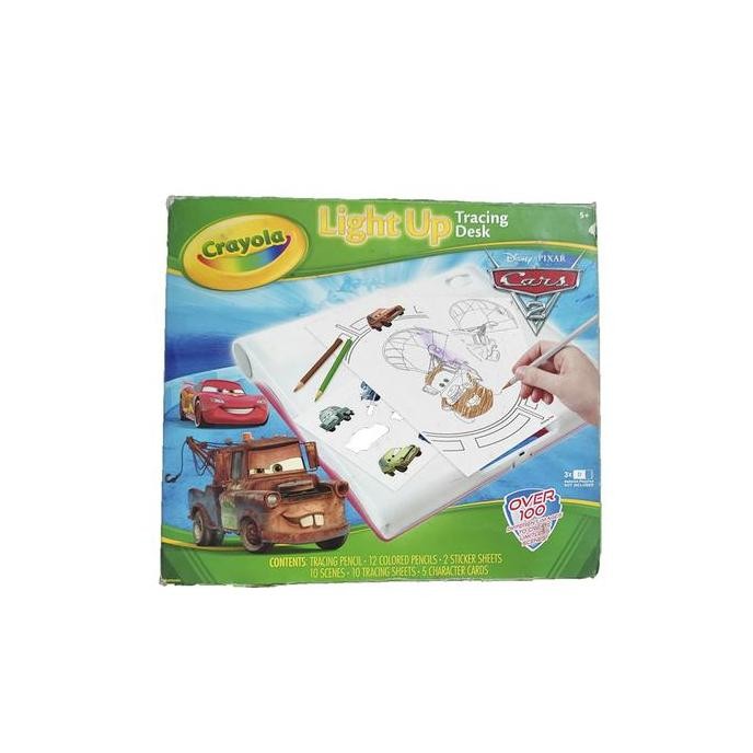 

Crayola Light Up Tracing Desk Cars
