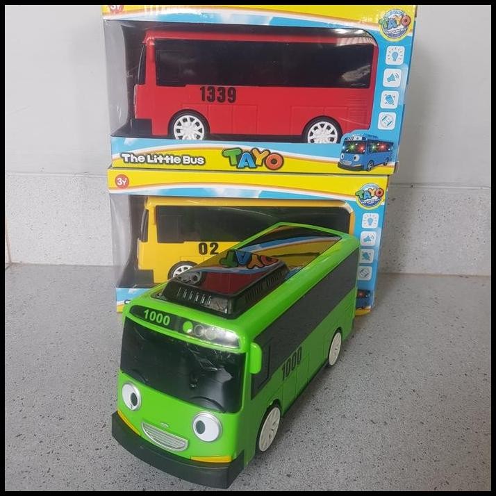 Mainan Bus Tayo - Mainan Bis Tayo Bisa Jalan dan Lagu