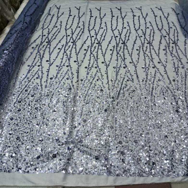 Trend - PROMO Kain tile payet squeen premium / Tule payet zuhair kaca / payet squin salur Jupiter / 