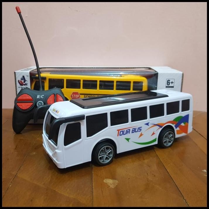Mainan RC Mobil Bus Sekolah - Mainan RC Car Bus Sekolah