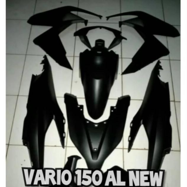 full satu set body halus Vario New 150 tahun 2019 2020 2021 Hitam doff