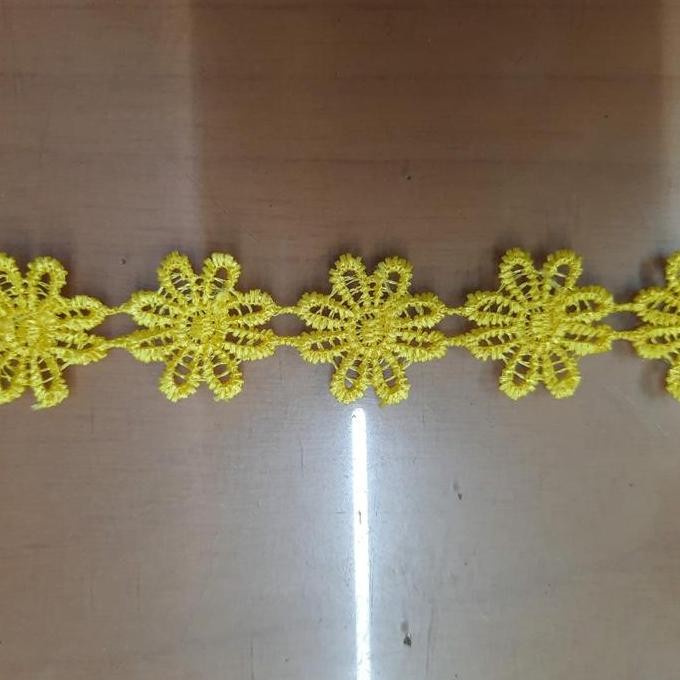 New Renda Guipure Giper Lace Bunga Melati - G-500247