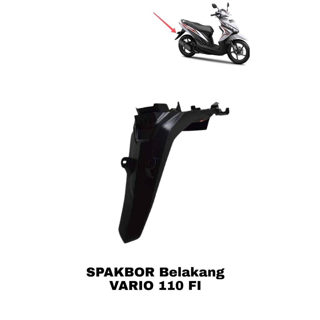 FULL BODY VARIO 110 FI MERAH MAROON / FULL SET BODY VARIO 110 FI MERAH MAROON