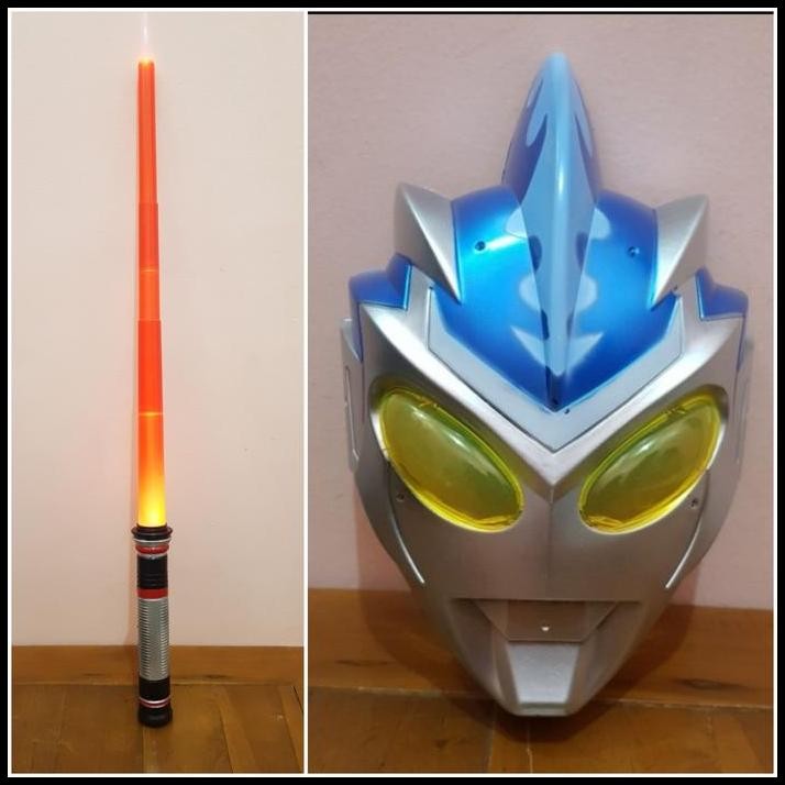 Mainan Set Topeng Pedang Ultraman - Mainan Pedang Ultraman