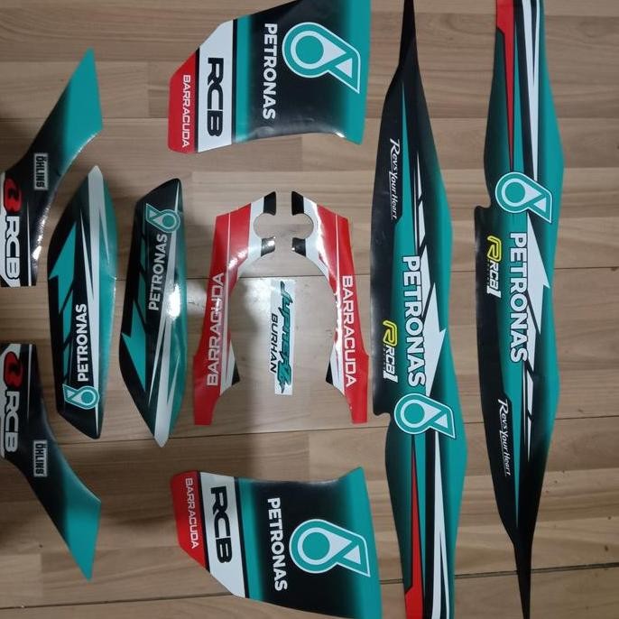 Striping Decal Sticker Variasi Yamaha Jupiter Z Burhan Petronas