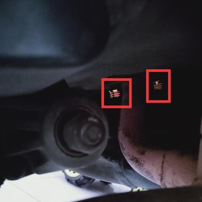 MUR PROBOLT warna GOLD untuk KNALPOT VESPA MODERN