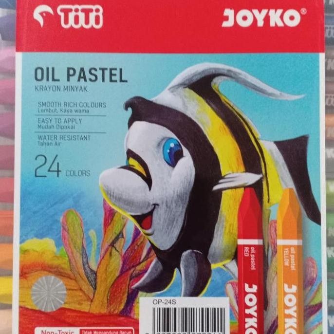 

Crayon Titi Oil Pastel 24 Colours Krayon Minyak 24 Warna Grosir