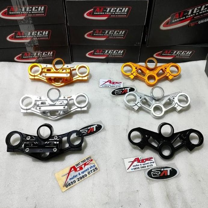 Segitiga Atas Triple Clamp Aitech ORIGINAL As 33 Ninja R SS RR ZX Ori