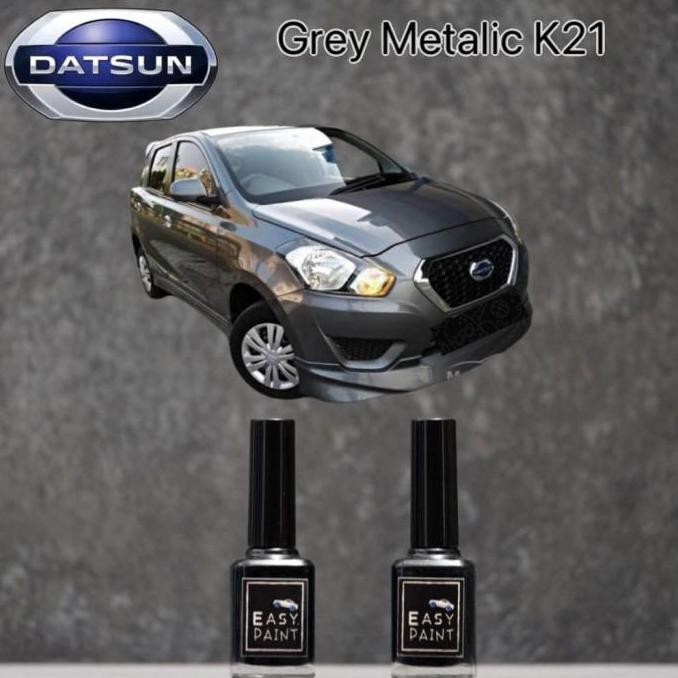 Cat Oles Grey Metalic K21 Datsun Go Abu Metalik Penghilang Baret