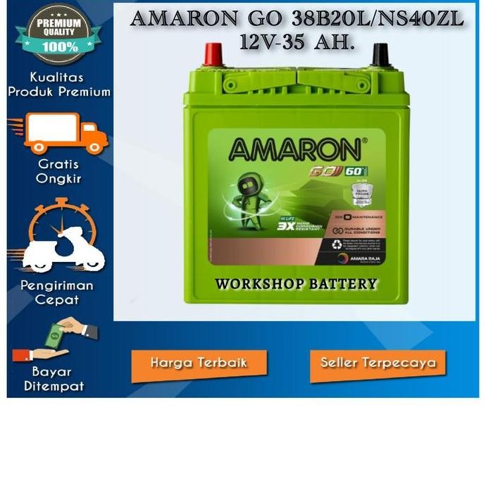 Aki Mobil Honda Brio 38B20L/36B20L 12V-35Ah