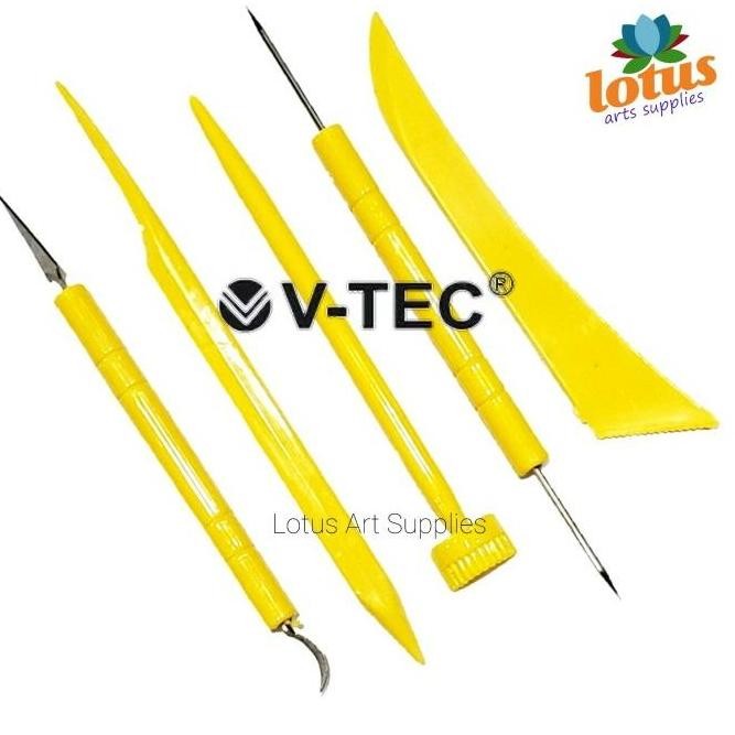 

V-Tec Clay Knife Alat Ukir Cukil - Pottery Sculpting Art Clay Tool
