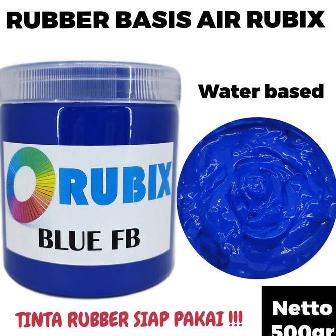 

Cat Sablon Rubber Gl Pasta Cat Akrilik Warna Blue Fb 500Gr