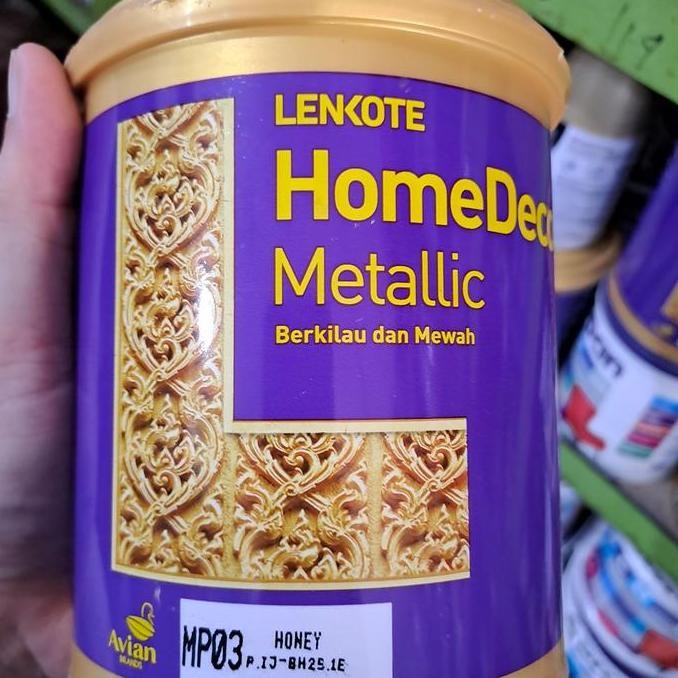 

Cat Metalik Lenkote Homedeco 1Lt 03 Honey