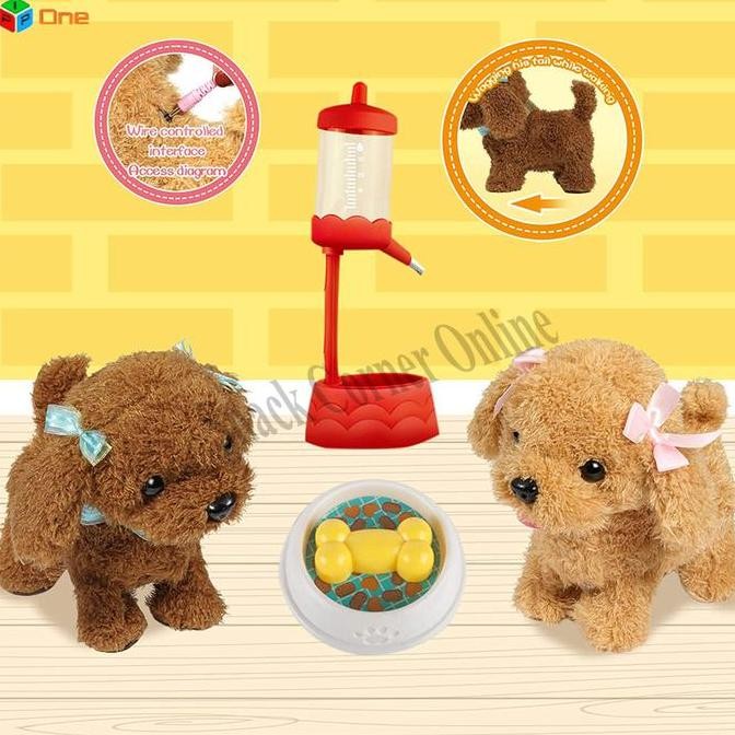 Intelligent Dog Mainan Anjing Bisa Berjalan