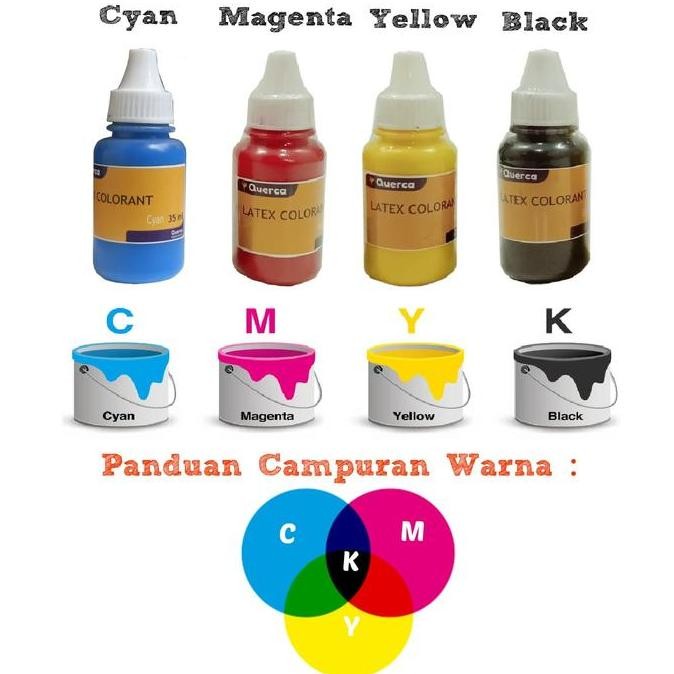 

Querca Latex Colorant. Pewarna Latex 35 Ml. Bisa Pilih Warna.