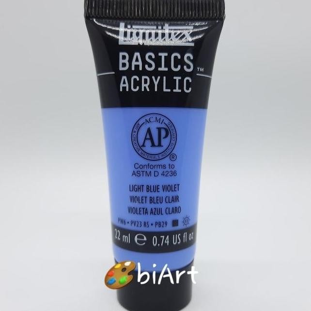 

Cat Akrilik Liquitex Basics Acrylic 22 Ml Light Blue Violet