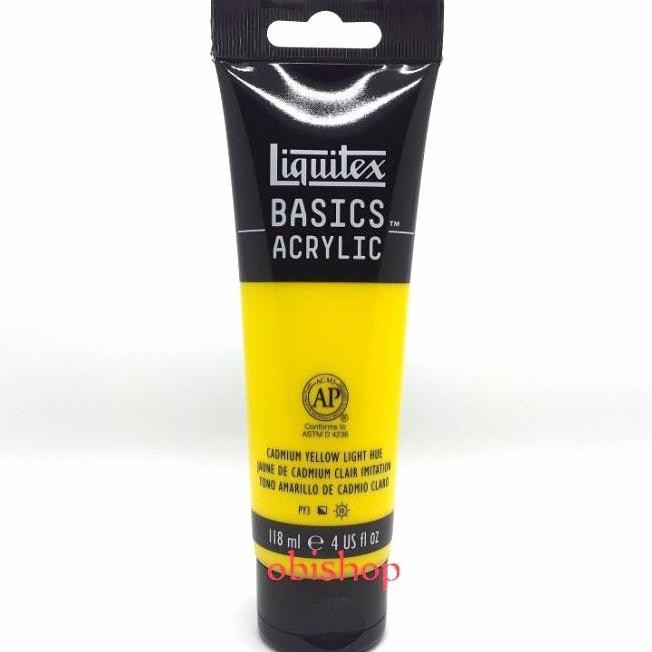 

Cat Akrilik Liquitex Basics Acrylic 118 Ml Cadmium Yellow Light Hue