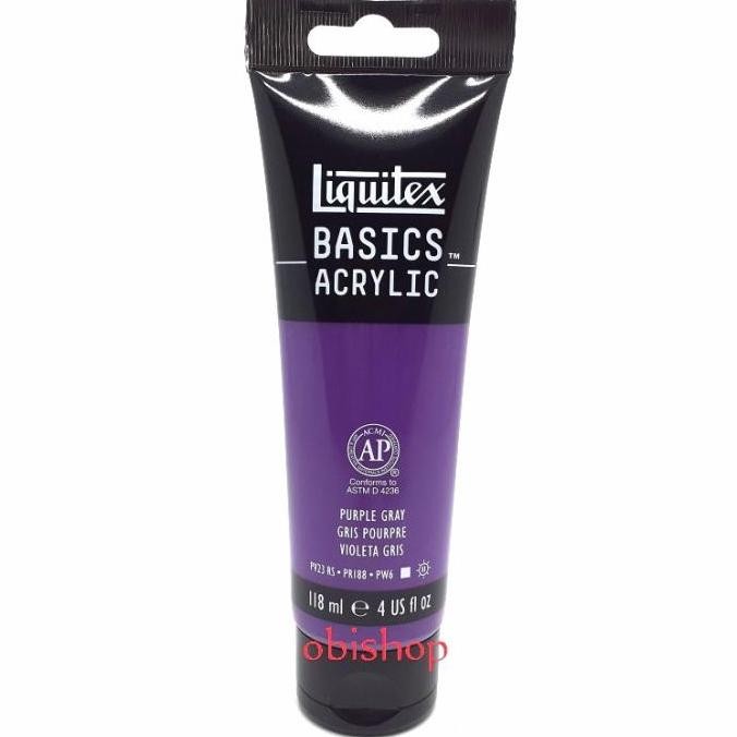 

Cat Akrilik Liquitex Basics Acrylic 118 Ml Purple Gray