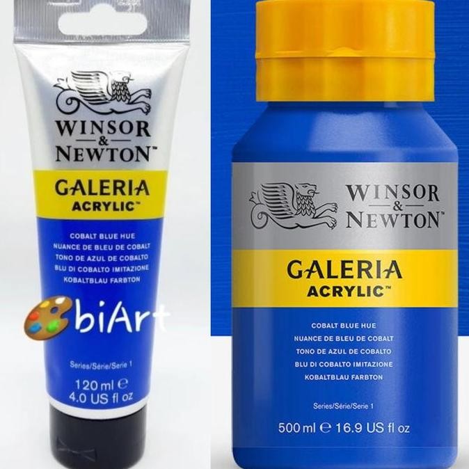 

Galeria Acrylic Colour 500 Ml Cobalt Blue Hue Winsor & Newton