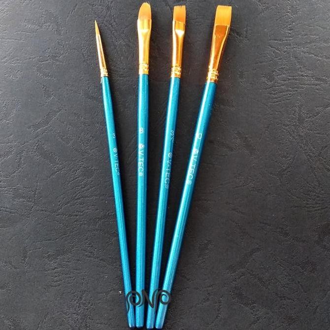 

V-Tec Kuas Set A0270 Isi 4 Painting Colouring Lukisan