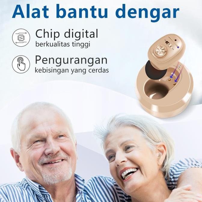 Alat Bantu Dengar Asli Pendengaran Telinga Orang Tua Mini Hearing Aids