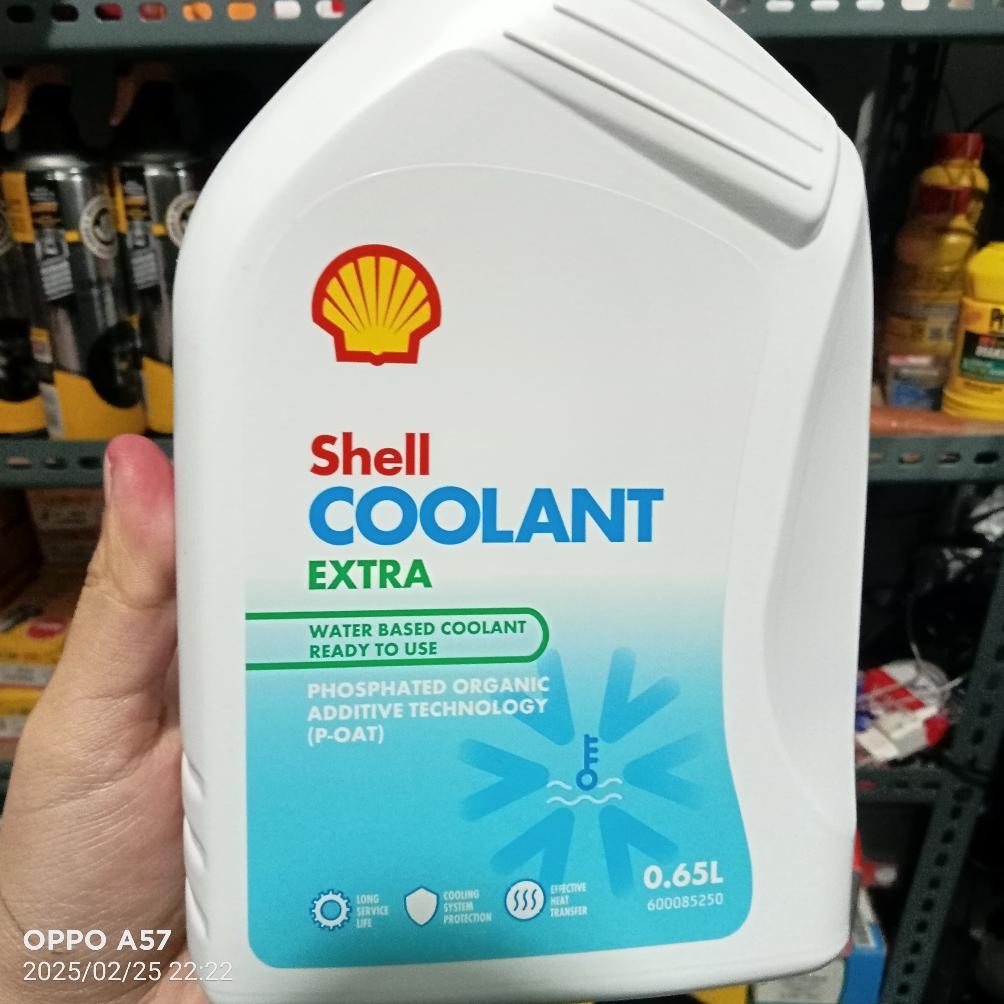 (Shell) Air Radiator Shell 0,65 L Coolant Shell Air Coolant Extra Shell Original Shell Dian Jaya Mot
