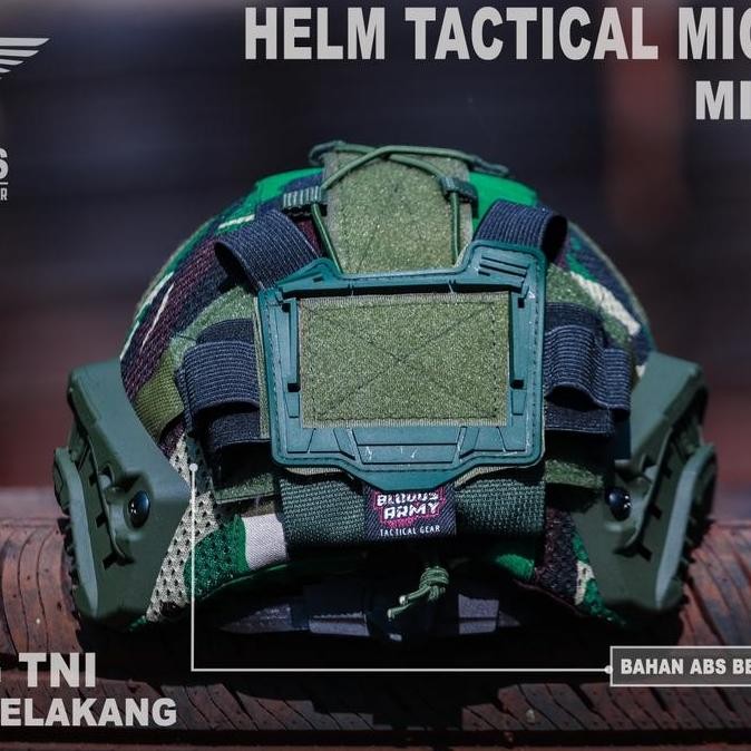 Terlaris Helm Tactical Mich 2001 Cover Loreng Army