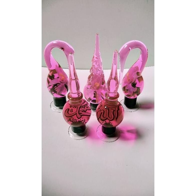 Hiasan Lemari Kaca Isi 5 Pcs Ukuran Kecil Nugi