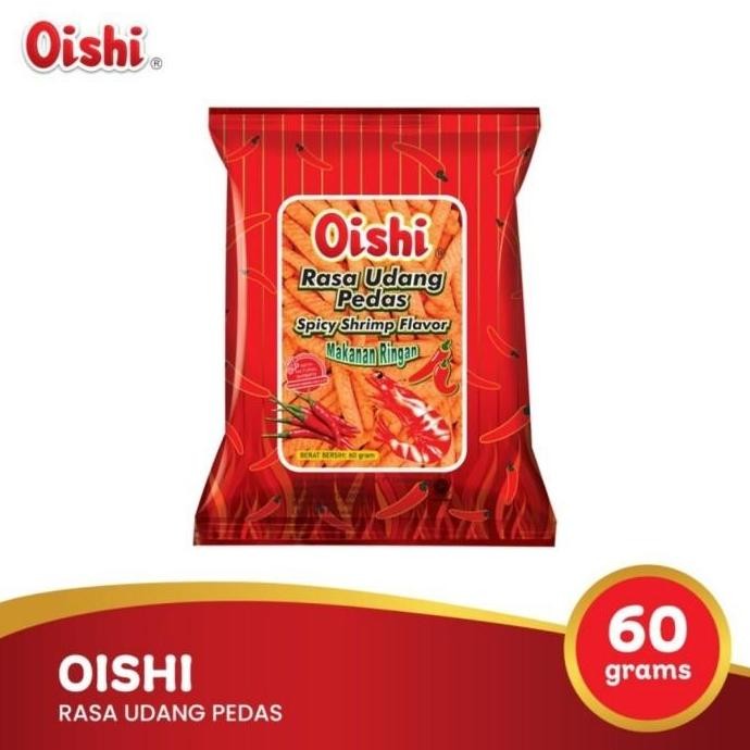 

JB Oishi Snack Stick Spicy Shrimp Flavor | Camilan Makanan Ringan Stik Rasa Udang Pedas Pouch - 60 gr (Harga 6 Pcs) None