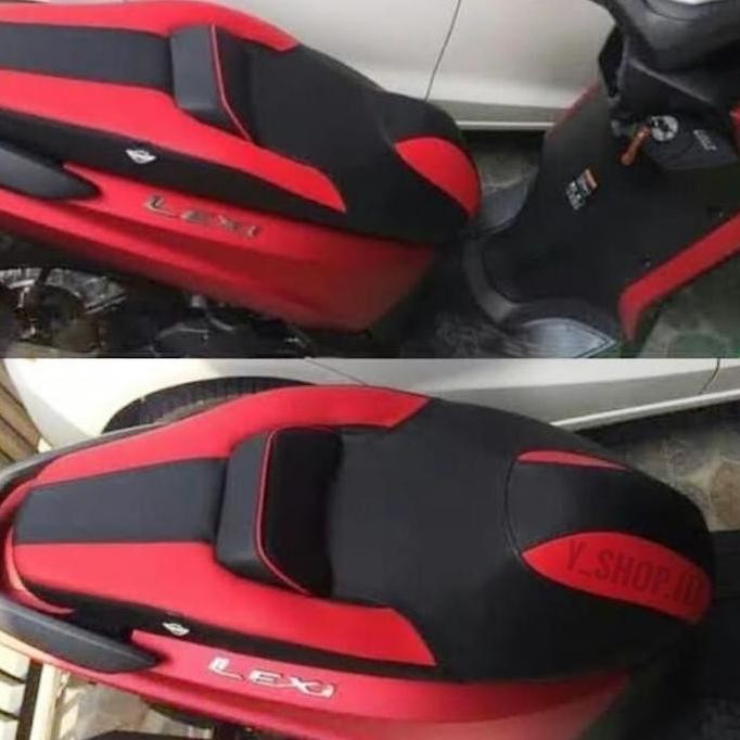 Jok Motor Lexi Modifikasi Lebih Pendek Orinal Jok Touring