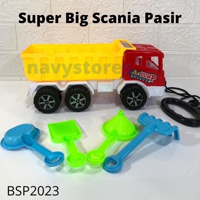 Kt78 Mainan Anak Truk Konstruksi Oleng Sekop Alat Kendaraan Tarik / Mainan Anak Truk Bsp2023 Super B