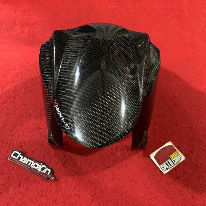Front Fender Spakbor Depan Carbon Kevlar KABON CBR 150R CBR150R K45R