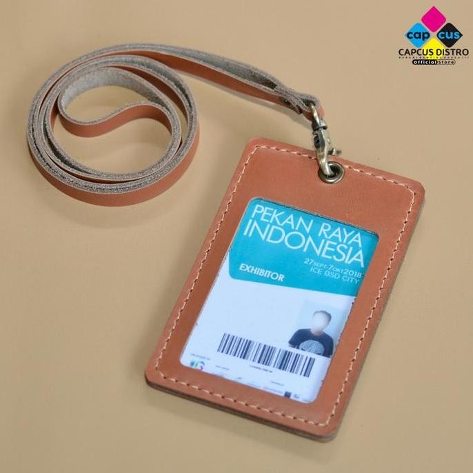 

Id Card Name Tage Kulit Holder Gantungan Id Card