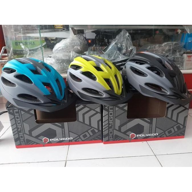 HELM SEPEDA CLIFF POLYGON NEW ORIGINAL ORIGINAL DAN TERPERCAYA