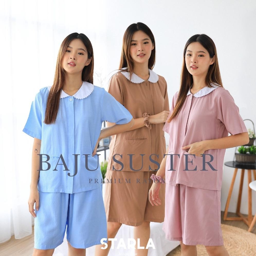 BAJU SUSTER / SERAGAM BABY SITTER / SERAGAM SUSTER / BAJU SERAGAM SUSTER / SERAGAM NANNY / STARLA ST